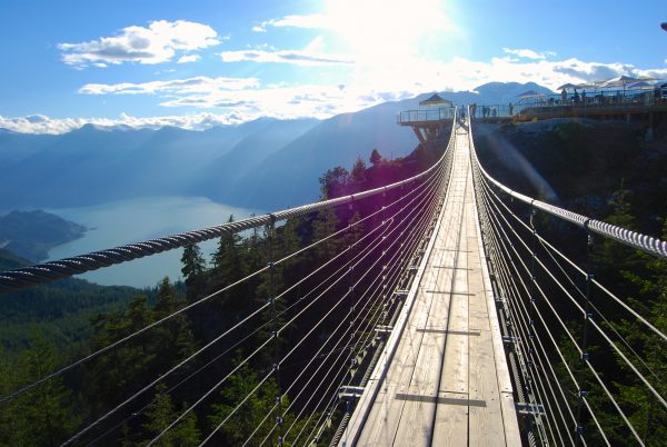 Suspension Bridge Sea to Sky Gondola Squamish