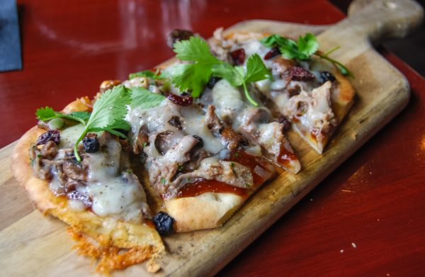 Best Food in Vancouver - Duck Pizza at Locus Lounge
