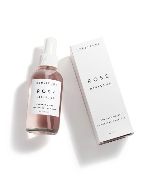 Clumsy Traveler Giveaway; Herbivore Botanicals rose hibiscus hydrating face mist