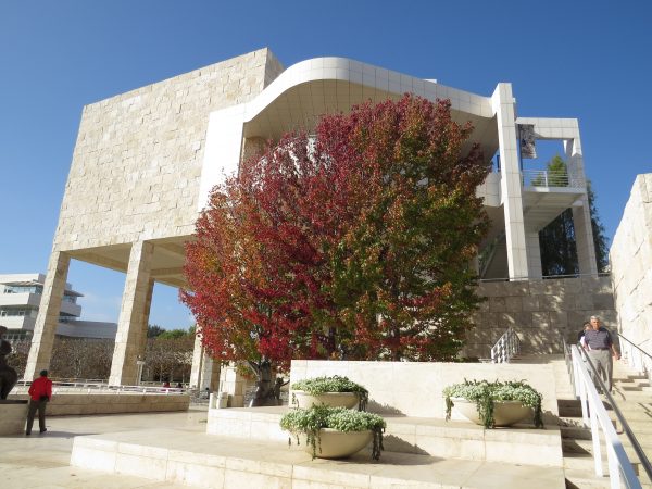 48 Hours in Los Angeles; architecture at The Getty Museum in the Fall
