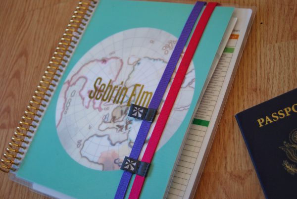 4 Stylish Hacks to Stay Organized While Traveling featuring Erin Condren planner bands
