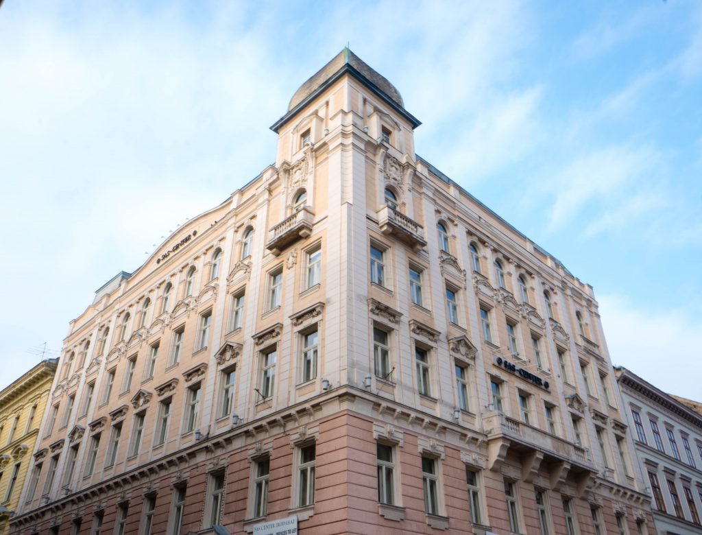 The Magazine Hotel and Apartments Budapest; view from outside