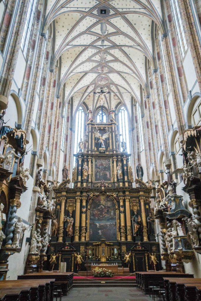 Hidden Sites of Prague; church interior
