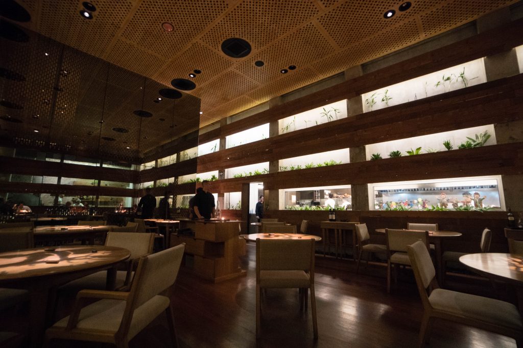IK Restaurant in Lima; interior