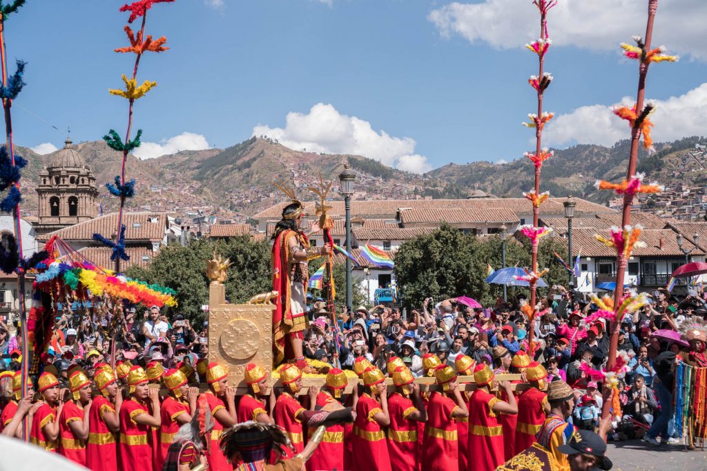 photos of Peru; Inti Raymi Festival Cusco