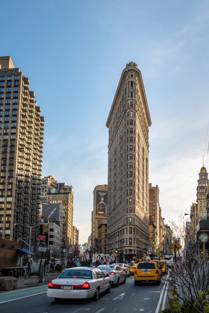 48 hours in New York; Flatiron Building midday