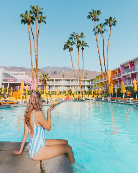 Best Photos in Palm Springs; Saguaro Hotel Pool
