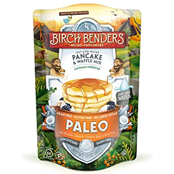 gluten-free and dairy-free travel snacks; birch benders paleo pancake mix